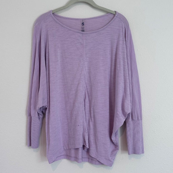 LOFT Lou & Grey Dolman Long Sleeve Top, Pink, Size Small - Picture 2 of 9